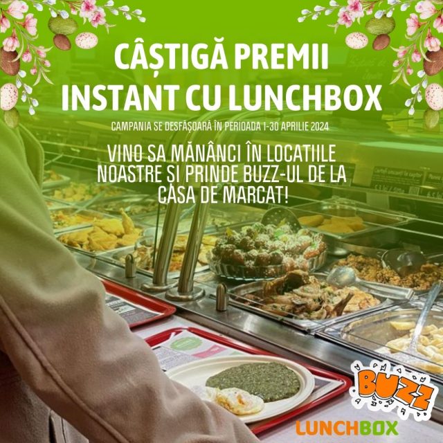 Castiga premii instant cu Lunchbox